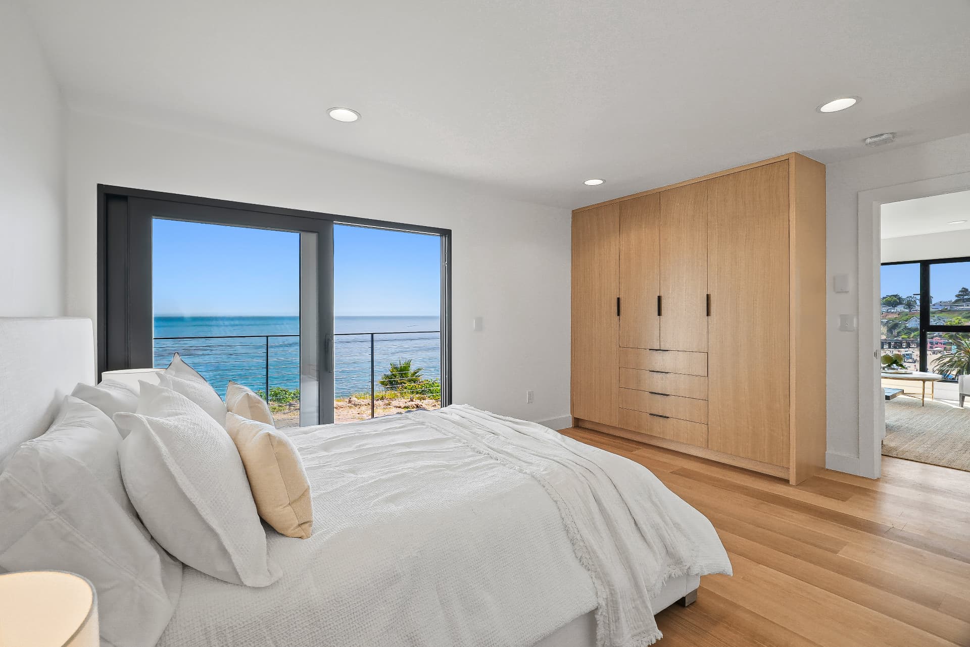 Ocean-view bedroom